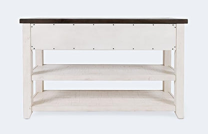 Jofran Madison County Pine Farmhouse Console Table 50", Sofa Table - Image 4