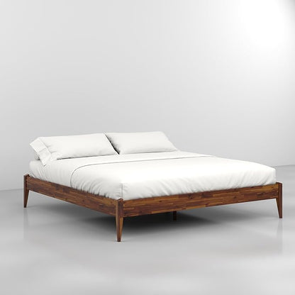 Bme Dinkee King Size Bed Frame, 15 Inch High Platform, Modern Minimalist Style - Image 4