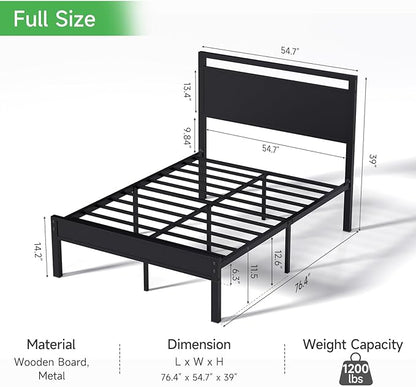 Z-hom Full Metal Bed Frame - Image 2