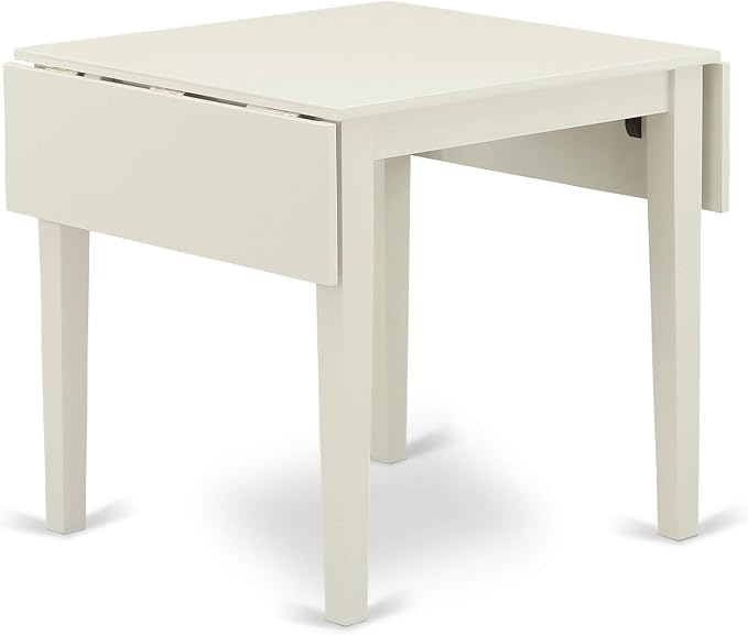 East West Furniture NDNO5-LWH-W 5 Piece Dinette Set - Image 6