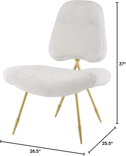 Modern Contemporary Urban Design Living Room Lounge Club Lobby Accent Chair - Image 2