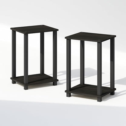 Furinno Simplistic Night Stand Set of 2, 2-Tier Small Nightstand - Image 7