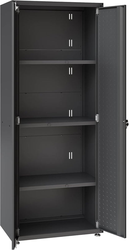 Manhattan Comfort Fortress Textured Metal 75.4" Garage Cabinet - Image 5