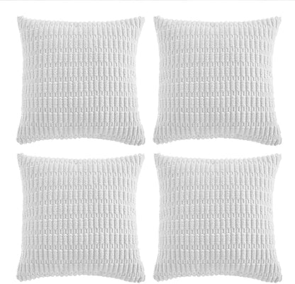 Fancy Homi 4 Packs Decorative Throw Pillow Covers by Fancy+Homi