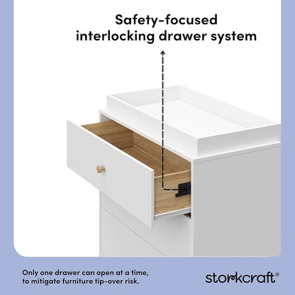 Storkcraft California 3-Drawer Chest - Image 6