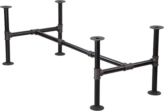 16'' x 43'' Industrial Pipe Table Leg Set by NIUBIDINDUSTRIALFURNITUR