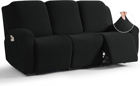 TAOCOCO Recliner Sofa Covers 8-Pieces Stretch Large Couch Covers by TAOCOCO