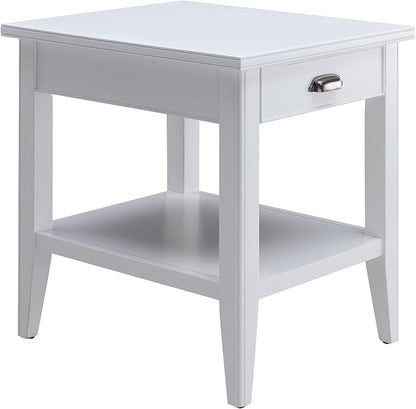 Leick Home Laurent 20 in. Solid Wood End Table - Image 5