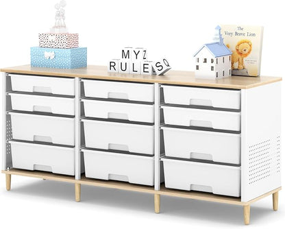 12 Drawers Storage Cabinet by TOOLF