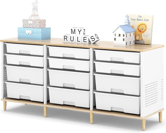 12 Drawers Storage Cabinet by TOOLF