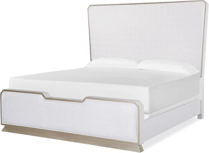 First of a Kind Dior Two Tone Luxury 5 Piece King Bedroom Set - Image 2