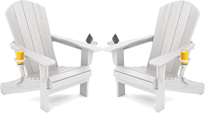 SERWALL Adirondack Chair with Cup Holders by SERWALL