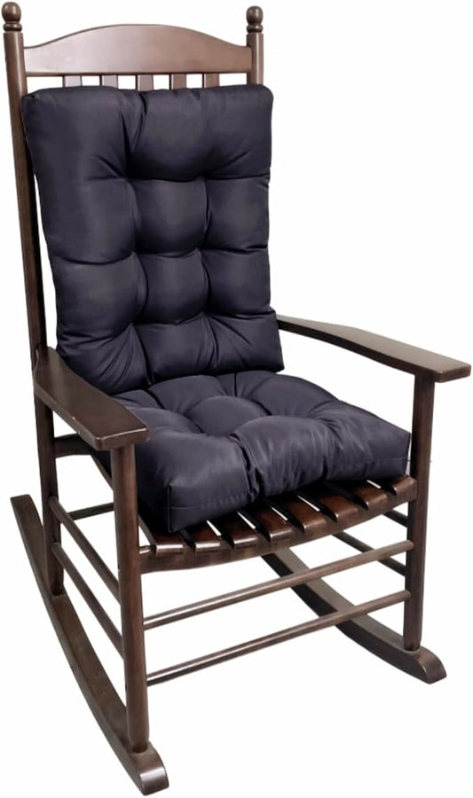 Chair Cushion Set for Rocking Chair, Rocking Chair Cushion, Overstuffed Seat by Unknown