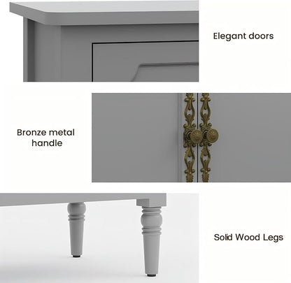 RoyalCraft 118" Buffet Cabinet - Image 5