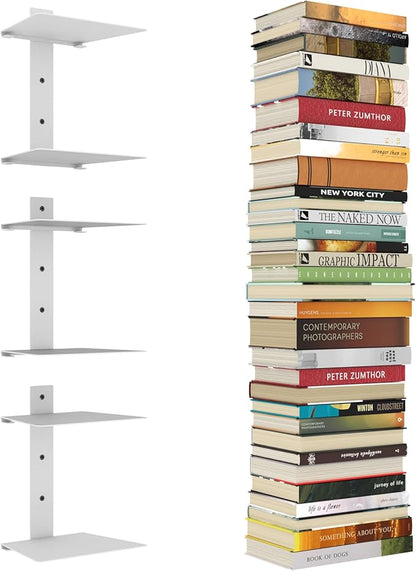 Mefirt Invisible Floating Bookshelves by Mefirt