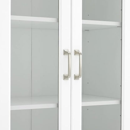 Crosley Furniture Stanton Glass Door Pantry Storage Cabinet - Image 11
