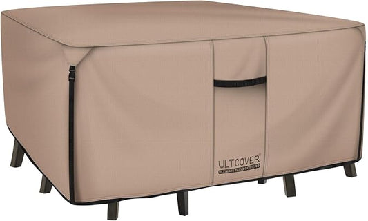 ULTCOVER Square Patio Heavy Duty Table Cover by ULTCOVER