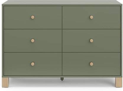 Storkcraft California 6-Drawer Double Dresser - Image 10