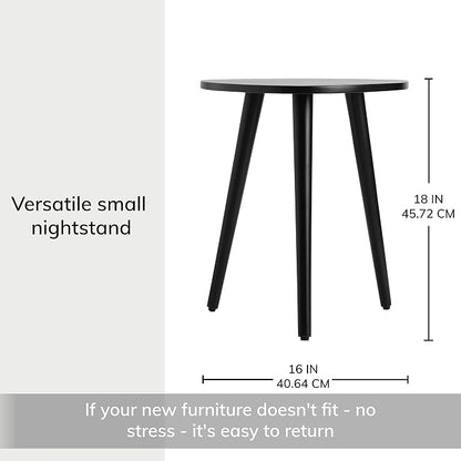 MH London Tri Pin Side Table I Handmade Natural Mango Wood, Naturally Moisture - Image 3