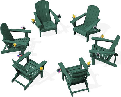 SERWALL Adirondack Chair with Cup Holders by SERWALL