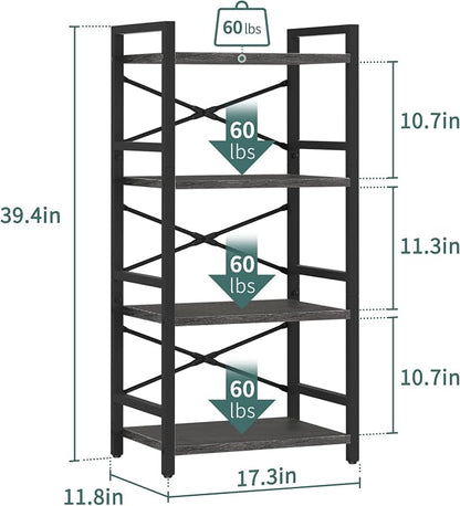 Yoobure 4 Tier Bookshelf - Image 3