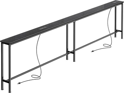 SUPERJARE 102 Inch Sofa Table by SUPERJARE
