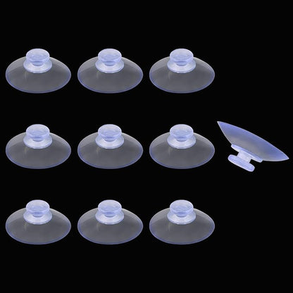 10 Pack Glass Table Suction Cups - 20mm Rubber Suckers - Image 2