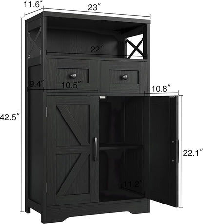 Befrases Black Storage Cabinet - Image 2