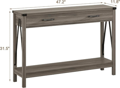 ChooChoo 47'' Farmhouse Console Table - Image 2