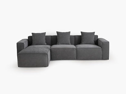 Acanva Luxury Modular Sectional Living Room Sofa Set, Modern Minimalist Style - Image 6