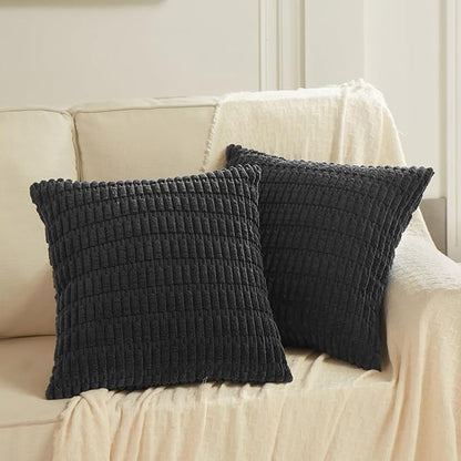 Fancy Homi 4 Packs Decorative Throw Pillow Covers - Image 7