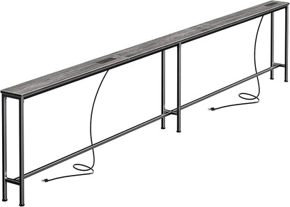 SUPERJARE 110.2 Inch Sofa Table by SUPERJARE