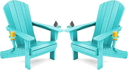 SERWALL Adirondack Chair with Cup Holders by SERWALL