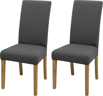 BIETYONE Stretch Dining Chair Covers Set of 2, Soft Removable Washable Kitchen by BIETYONE