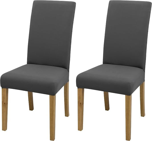 BIETYONE Stretch Dining Chair Covers Set of 2, Soft Removable Washable Kitchen by BIETYONE