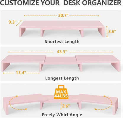 TAVR Dual Monitor Stand Riser, Computer Monitor Stands - Image 6
