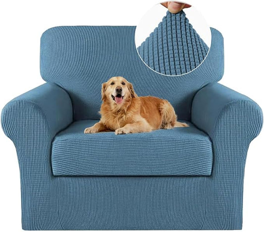 2 Piece Chair Covers Chair Slipcovers by Turquoize
