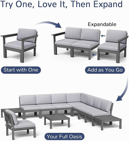Stoog Modular Armchair with Removable Arms - Image 5