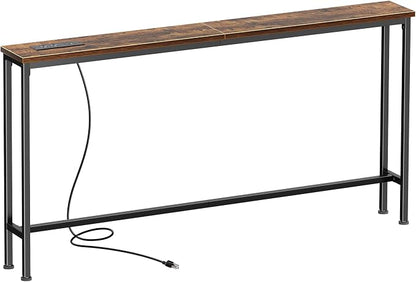 SUPERJARE 51.2 Inch Sofa Table by SUPERJARE