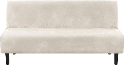 H.VERSAILTEX Real Futon Cover Armless Sofa Covers Sofa Bed Covers Stretch Futon by HVERSAILTEX