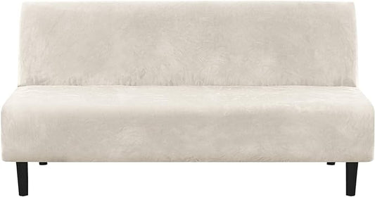 H.VERSAILTEX Real Futon Cover Armless Sofa Covers Sofa Bed Covers Stretch Futon by HVERSAILTEX