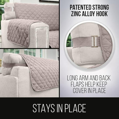 Sofa Shield® Couch Slip Covers for Dogs, Reversible Furniture Protector - Image 4