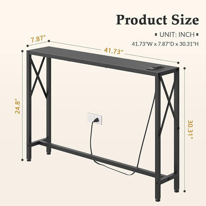 Gewudraw 41.7" Console Table - Image 3