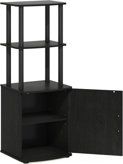 Furinno Turn-N-Tube Tall TV Entertainment Side Table Display Rack - Image 5