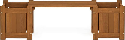 Furinno Tioman Hardwood Mini Outdoor Planter Box - Image 9