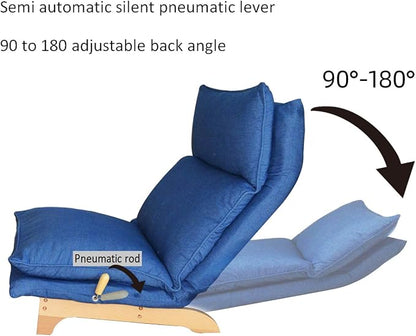 Floor Chair Single Lazy Sofa Leisure Balcony Reclining Japanese Tatami - Image 4