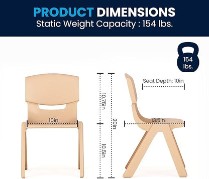 Flash Furniture Emmy Adjustable Classroom Activity Table - Image 8