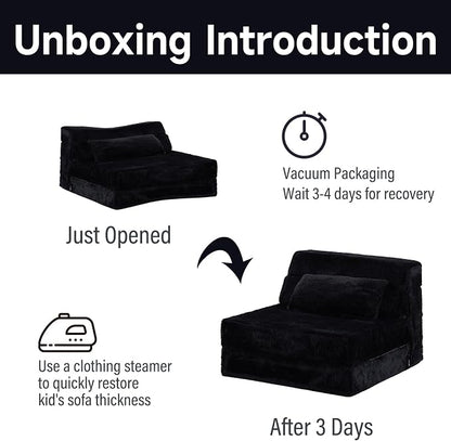 Tiita Convertible Folding Kids Sofa Bed - Image 8