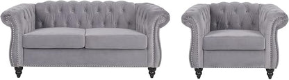 RARZOE 2 Pieces Living Room Furniture - Image 4