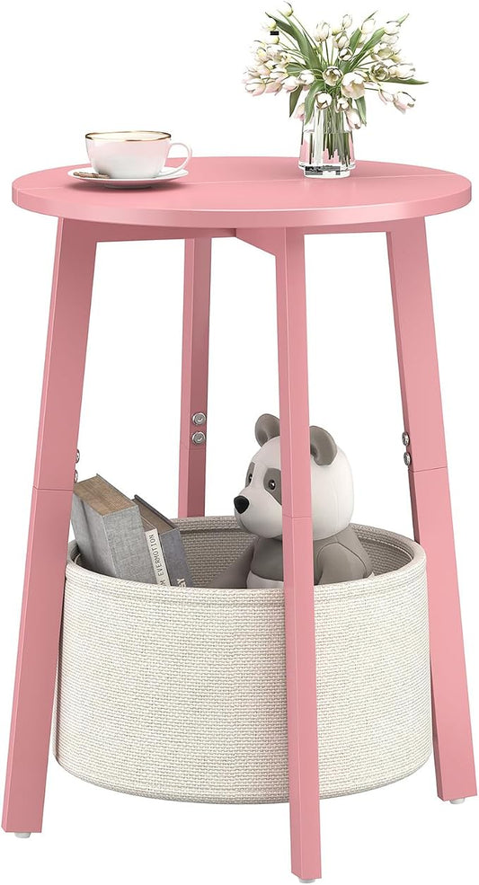 sthmec Small Round Side End Table by Unknown